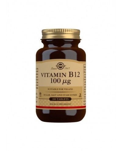 Vitamina B12 100 mg SOLGAR...