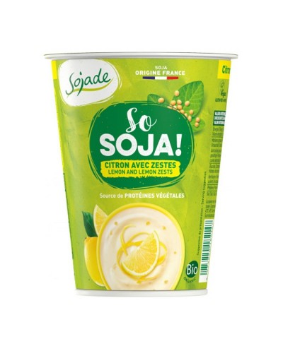Yogur soja limon SOJADE 400...