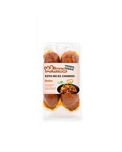 Chorizo dulce vegano AHIMSA 230 gr LD BIO