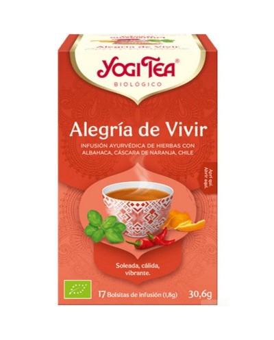Yogi tea infusion alegria...